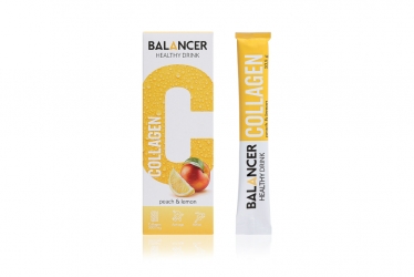 БАЛАНСЕР БАД КОЛЛАГЕН со вкусом &laquo;Персик - лимон&raquo;, 10 стиков