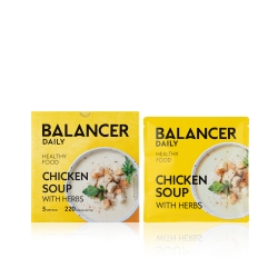 Коктейль BALANCER со вкусом &laquo;Куриный суп с зеленью&raquo;, 5 шт.