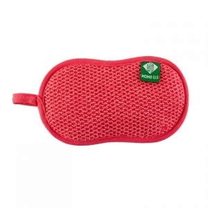 Green Fiber HOME S15, Губка для мытья посуды, коралловая